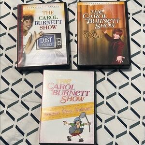 3 The Carol Burnett Show DVD Sets